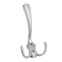 Крючок мебельный трехрожковый KERRONKR 0050 SC, матовый хром