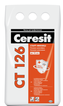 Шпатлевка гипсовая старт-финиш Ceresit СТ 126 5 кг
