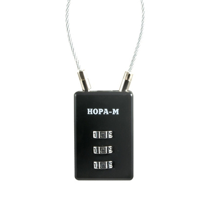 Замок навесной кодовый 620 черный НОРА-М