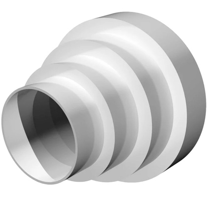 Соединитель каналов Эковент-ПУ15.12.10.8 D150/125/100/80 мм