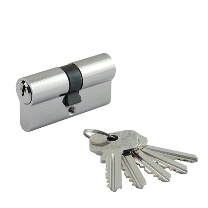 Механизм цилиндровый (30/30, ключ/ключ, хром, английск.ключ) ЕСО Z Л-60 NORA-M