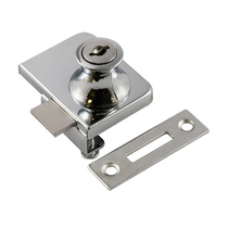 Замок мебельный 6409 Хром НОРА-М