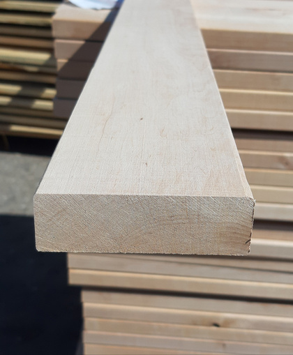 Полок 27х90х2000 мм, сортВ, ольха