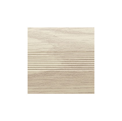 Порог алюм п/к (кант) 40мм 0,9 дуб жемчужный DOMOLETTI