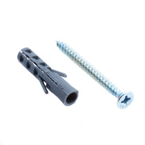 Дюбель полипр. 10x 50 с саморезом 6x70 4 шт