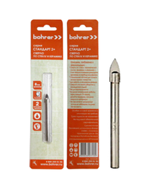 Сверло по стеклу/кер.плитке 10 мм Bohrer