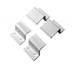 Крепление для москитной сетки металл, белый 4 шт Tech-Krep