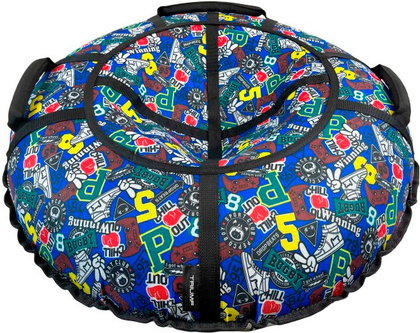 Тюбинг Hubster Люкс Pro S Чилл аут синий (110см), во8124-4