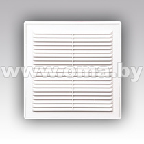 Решетка вентиляционная вытяжная 208х208 2121Р бежевая