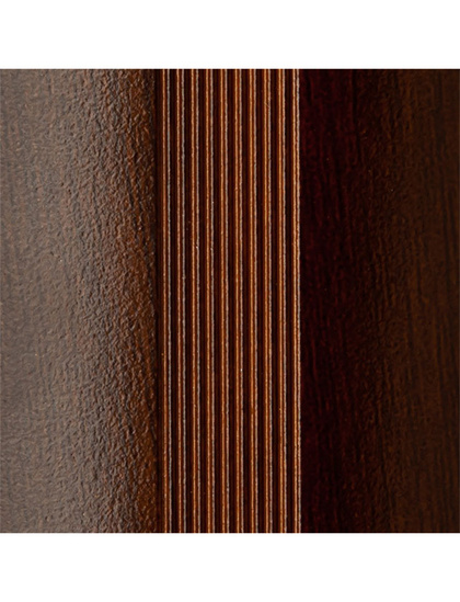 Порог алюм. п/кругл 38мм/1,8м венге, DOMOLETTI