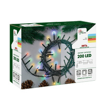 Электрогирлянда Нить, 15м, 200 разноцветных светодиодов, арт. BH-HO2704-M