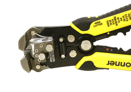 Щипцы(стриппер) для зачистки электропроводов 210мм, Hanskonner HK1020-01-W210