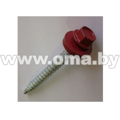 Шуруп кров. 5,5х19 RAL 3011 коричнево-красный