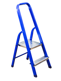 Лестница-стремянка стальная с алюм. ступ. 2 ступ. STAIRS CS02