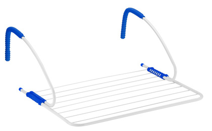 Сушилка для белья навесная HomeKo, бело-синяя, арт. BJ-C7MA