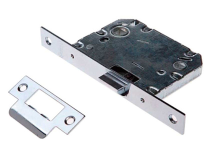 Защёлка дверная L 2070 SN матовый хром