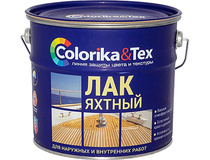 Лак яхтный глянцевый Colorika Tex 2,7л