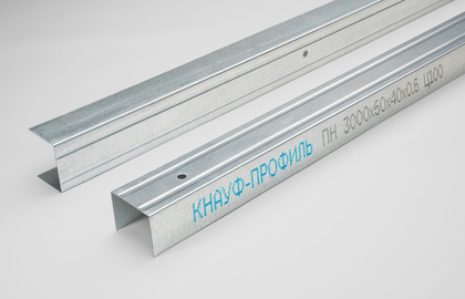 Профиль KNAUF ПН (UW) 50х40х0,6х3000 мм (направляющий)