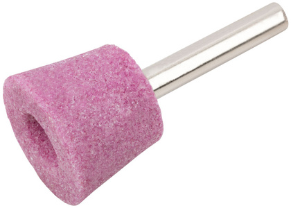 Шарошка абразивная по мет.хв.6 мм трапеция 25х20мм FIT