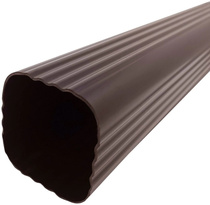 Труба водосточная ф67 мм, l=3 м MUROL U110, TB30 коричневый