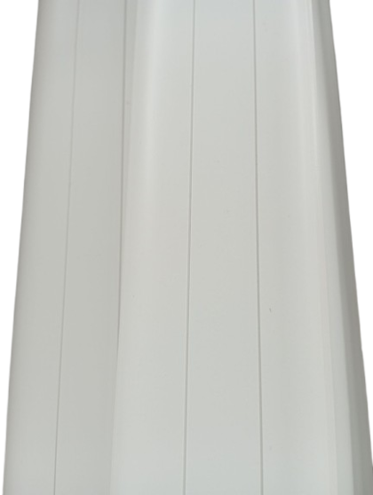 Плинтус напольный ПВХ Technical белый 60мм 2,5м