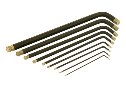 Набор шестигранных ключей 9шт (1.5-10мм) Hanskonner HK1045-04-9-XL