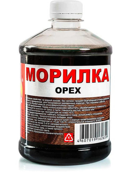 Морилка Вершина Водная (500мл, орех)