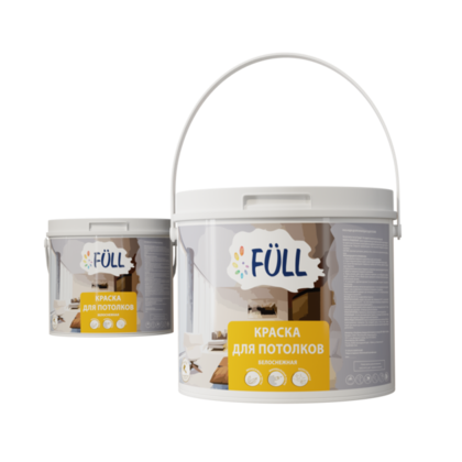 Краска ВД-АК 216 Full потолочная 3 кг