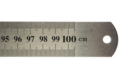 Линейка 1000х28мм нержавеющая FIT IT