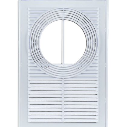 Вентрешетка II-2030 200х300 мм с универсальным фланцем 100-150 мм STORM