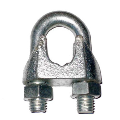 тр Зажим для стальных канатов DIN 741 оцинкованный 10 мм