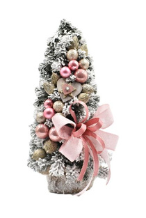 Ель украшенная Pink, 50см, арт. CH-SD-SG-EX-50-ROZ