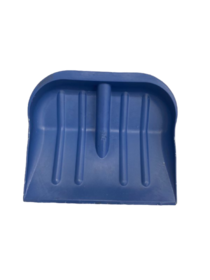 Лопата снеговая №2 410х360 цв., оц/пл, б/ч