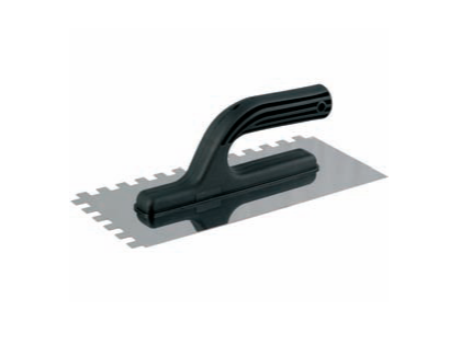 Гладилка нерж. зубч. 270-280х130мм Z6мм арт.040 141 Inter-S