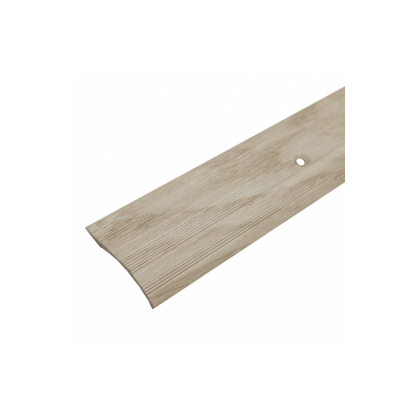 Порог алюм п/к (кант) 40мм 0,9 дуб аляска DOMOLETTI