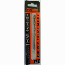 Сверло YOURTOOLS HSS-TiN 3,6х39х70мм 3 шт