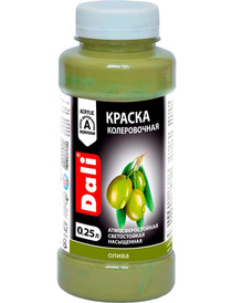 Краска колеровочная DALI Олива 0.25 л