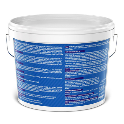 Краска FAKTOR интерьерная влагостойкая белая 6 кг