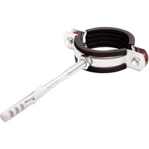 Хомут сантехнический (59-65мм) 2 цинк шпилька + дюбель РФ