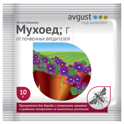 Средство защиты от капустной и луковой мухи August Мухоед, 10гр.