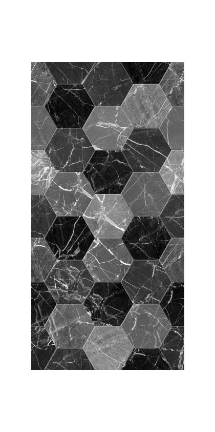 Плитка Дайкири декор 1 черный 300x600, ОАО Березастройматериалы