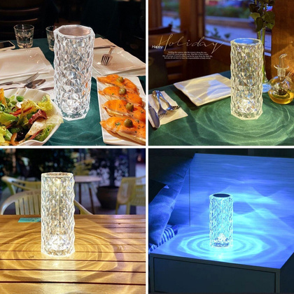 Ночник Crystal F88002 3Вт 16 цветов USB-кабель OMRA