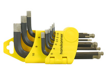 Набор шестигранных ключей 9шт (1.5-10мм) Hanskonner HK1045-04-9-S