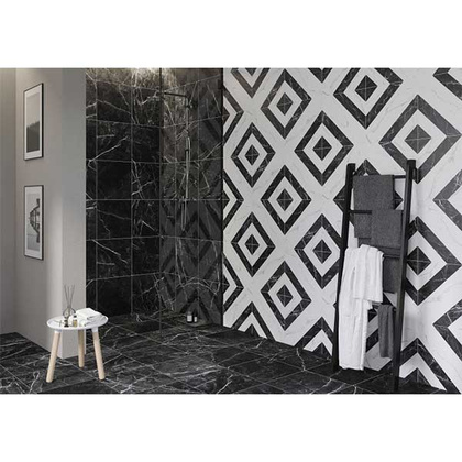 Плитка Diva пол керамогранит черный 420х420 (15892), ОООФКЗ