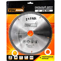 Пильный диск Yourtools 216/32 мм Z90