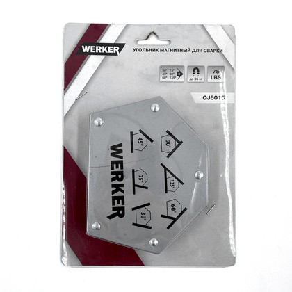 Угольник магнитный для сварки WERKER QJ6015 5