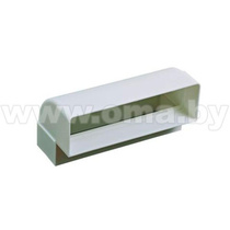 Колено плоское вертикальное Эковент-612 КВП, 60x120 мм