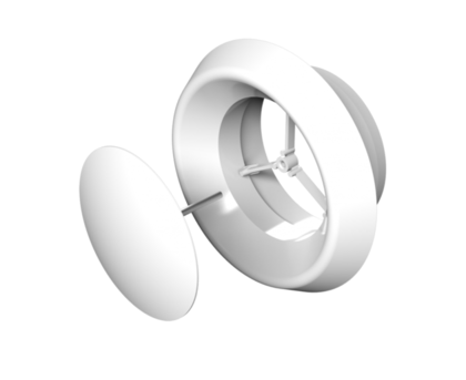 Анемостат приточно-вытяжной регулируемый с фланцем D200 (арт. 20АПВП)