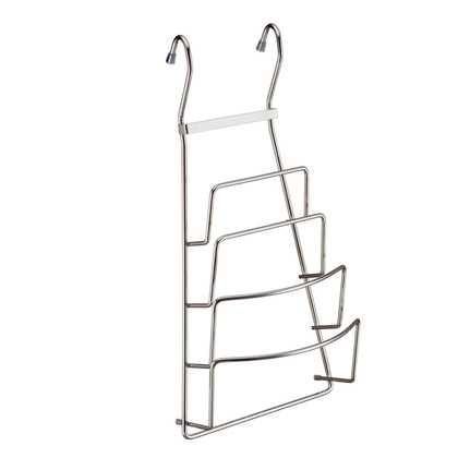 Полка на рейлинг для крышек, хром, 215x115x420 мм