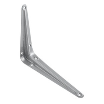 Уголок для полок 150х125 серебро